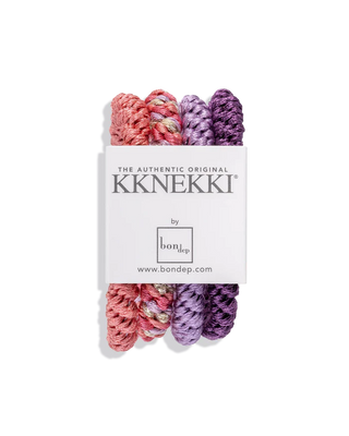 KKNEKKI Bundle Lilac-Purple Hair Ties