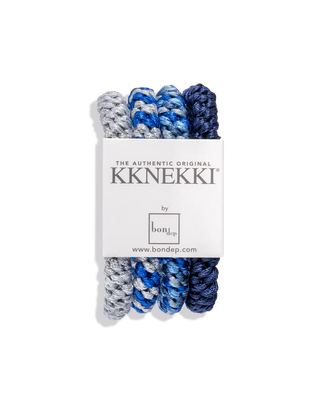 KKNEKKI Bundle Grey-Blue Hair Ties