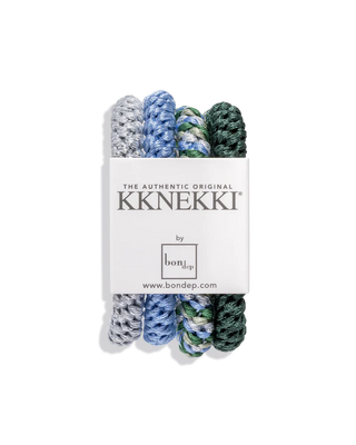 KKNEKKI Bundle Green-Blue Hair Ties