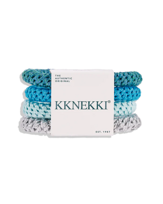 KKNEKKI Bundle Blue Shades Hair Ties