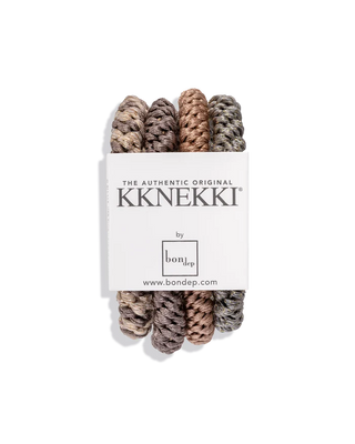 KKNEKKI Bundle Brown Hair Ties