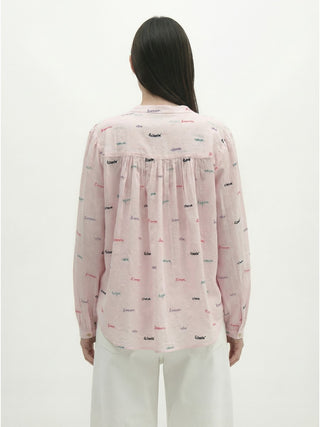 Cassandra Karma Pink Shirt