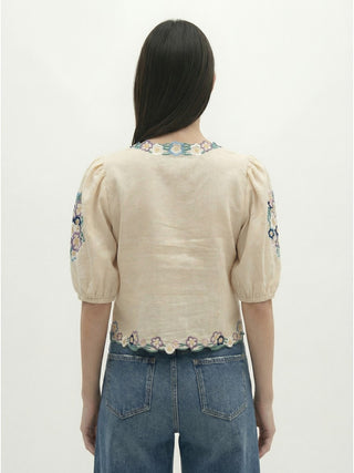 Clarita Short-Sleeve Top