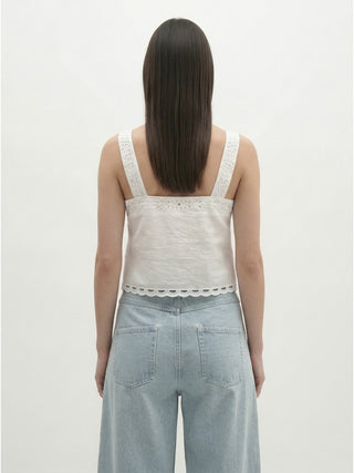 Coralina Linen Top
