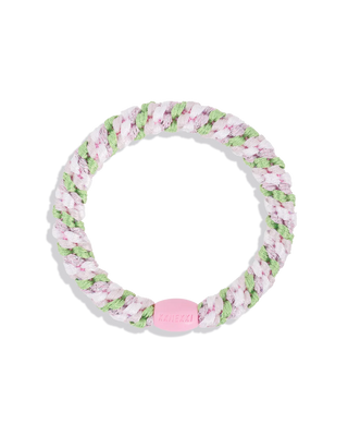 KKNEKKI Grass Green Pink Hair Tie