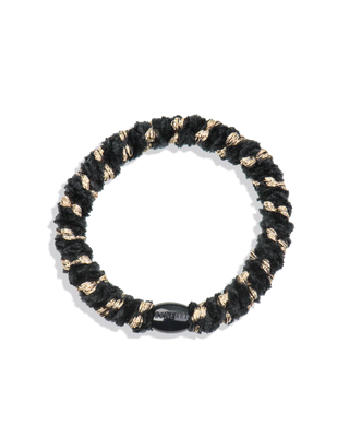 KKNEKKI Velvet Black Hair Tie
