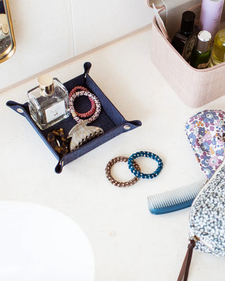 KKNEKKI Velvet Light Petrol Hair Tie