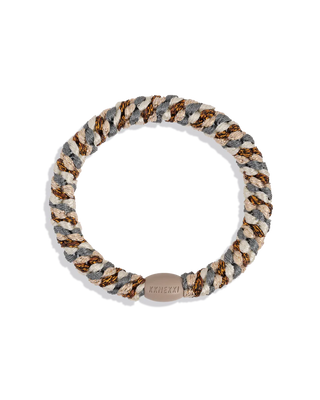 KKNEKKI Copper Grey Hair Tie