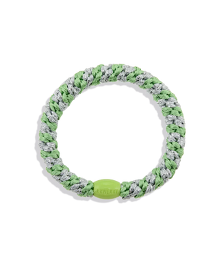 KKNEKKI Green Silver Glitter Hair Tie