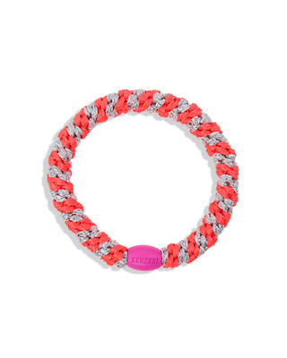 COMING SOON - KKNEKKI Pink Neon Silver Hair Tie