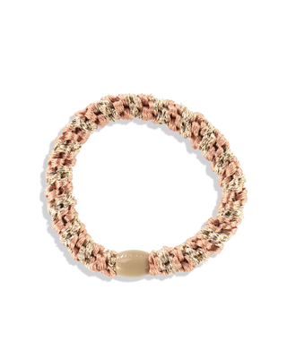 COMING SOON - KKNEKKI Peach Coral Beige Hair Tie