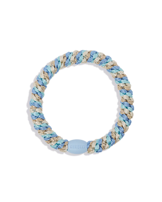 KKNEKKI Mix Light Blue Gold Hair Tie