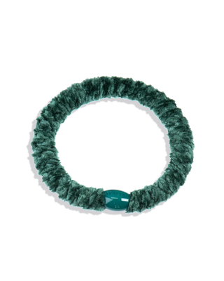 COMING SOON - KKNEKKI Velvet Green Hair Tie