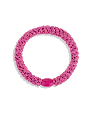 COMING SOON - KKNEKKI Strong Pink Glitter Hair Tie
