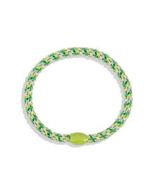 KKNEKKI Slim Mix Grass Green Glitter Hair Tie (KNS-73)
