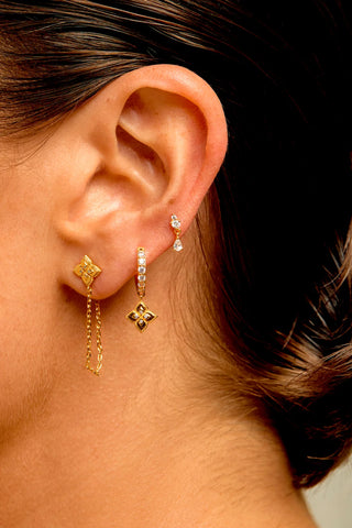 Mya-Bay Lotus Delhi Earrings