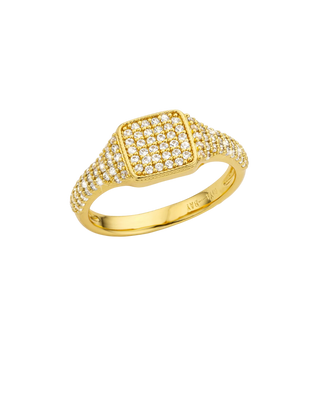 Mya-Bay Square Signet Ring