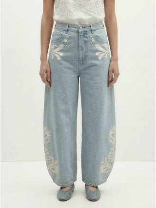 Pampa High-waisted Balloon Jeans
