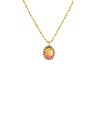 Mya-Bay Watermelon Dynasty Necklace